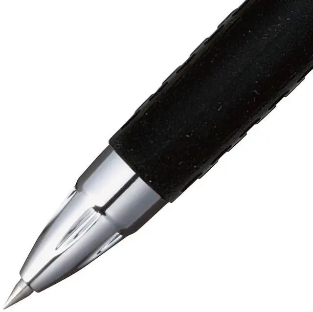 Alt view image 5 of 7 - uni-Ball Signo 207 Gel Pen, Retractable, Fine 0.5 mm, Black Ink, 4/Pack 61270