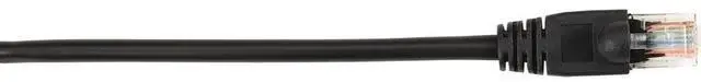 Alt view image 9 of 9 - Black Box CAT5e Value Line Patch Cable, Stranded, Black, 1-ft. (0.3-m)
