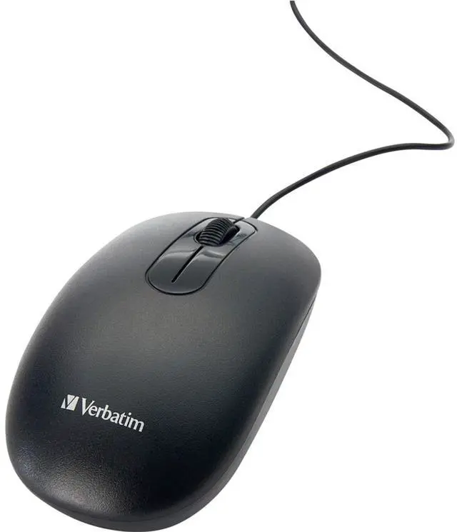 Alt view image 4 of 20 - Verbatim 70734 Universal Wired Keyboard and Mouse Black 70734