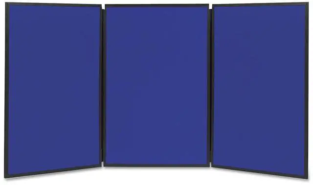 Alt view image 2 of 3 - Quartet SB93513Q, Quartet 3-Panel Tabletop Display, QRTSB93513Q, QRT SB93513Q