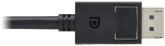 Alt view image 6 of 8 - Tripp Lite 6ft DisplayPort 2.1 Cable with Latching Connectors P5800068K62