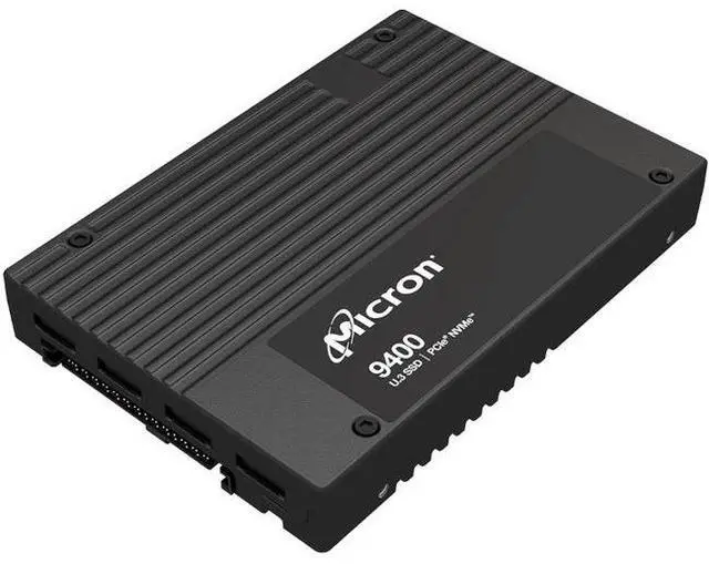Alt view image 4 of 6 - Crucial 25600 GB Micron 9400 MAX  Enterprise 25600 GB  internal SSD 2.5" U.3 PCIe 4.0 x4 (NVMe) MTFDKCC25T6TGJ-1BC1ZABYYR