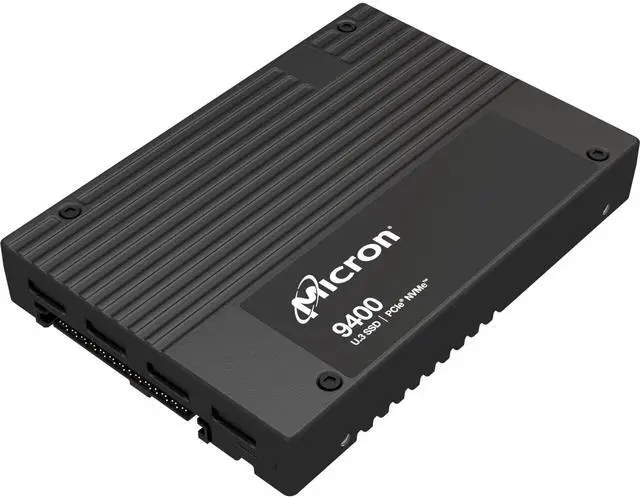 Alt view image 5 of 6 - Crucial 25600 GB Micron 9400 MAX  Enterprise 25600 GB  internal SSD 2.5" U.3 PCIe 4.0 x4 (NVMe) MTFDKCC25T6TGJ-1BC1ZABYYR