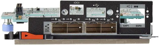 Alt view image 5 of 5 - Lenovo ThinkSystem DE4000 HIC, 16Gb FC/10GbE, 4 Ports - 16 Gbit/s, 10 Gbit/s - 4 x Total Fibre Channel Port(s)