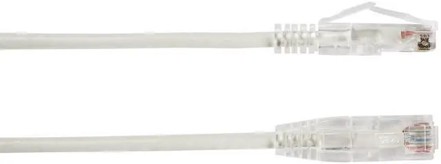 Alt view image 5 of 6 - BLACK BOX C6APC28-WH-03 CAT6A 500-MHZ STRANDED ETHERNET PATCH CABLE - UNSHIELDED (UTP), CM PVC, SNAGLESS
