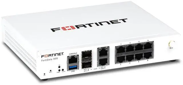 Alt view image 9 of 10 - Fortinet FortiGate FG-90G Network Security/Firewall Appliance - Content Security - 10 Port - 10GBase-X, 1000Base-X, 10GBase-T, 5GBase-T, 2.5GBase-T, 10/100/1000Base-T - 10 Gigabit Ethernet - 3.49 GB/s