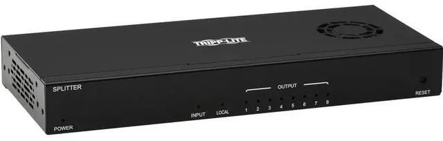 Main image of Tripp Lite 8 Port 4K 60Hz HDMI Over Cat6 Extender Splitter Transmitter B127008H
