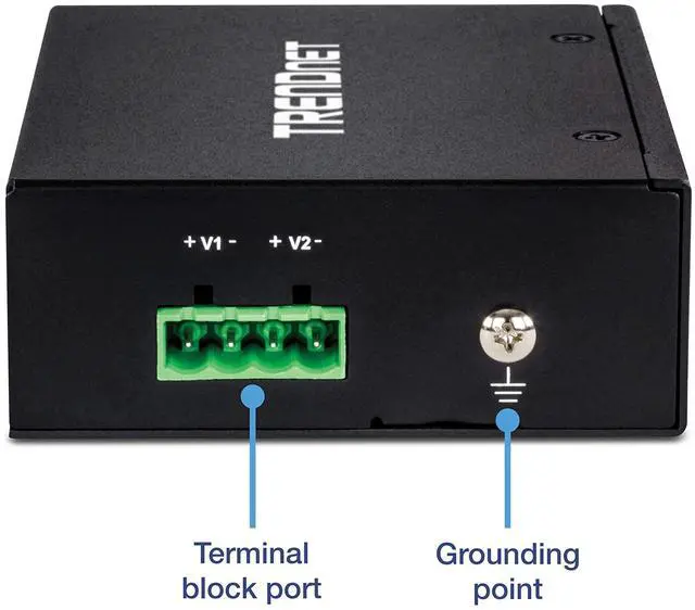 Alt view image 20 of 20 - TRENDnet Hardened Industrial 90W Gigabit 4Ppoe Injector,4-Pair Power Over Ethernet, Poe(15.4W), Poe+(30W), 4Ppoe(90W)Power, IP30, DIN-Rail/Wall Mount Included, 4-Pair Poe Up to 100M (328 ft.),TI-IG90