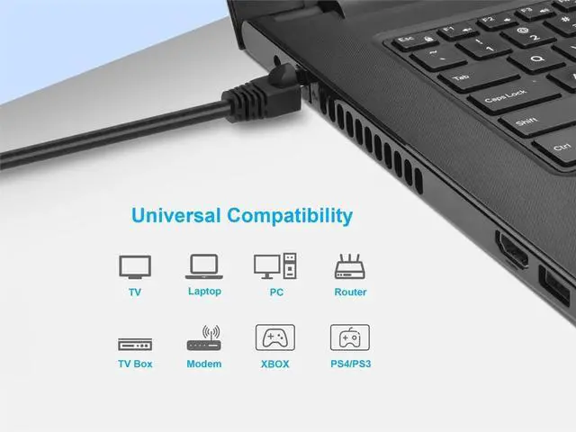 Alt view image 18 of 18 - Monoprice Cat6A Ethernet Patch Cable - 20 Feet - Black | Network Internet Cord - RJ45, 550Mhz, STP, Pure Bare Copper Wire, 10G, 26AWG