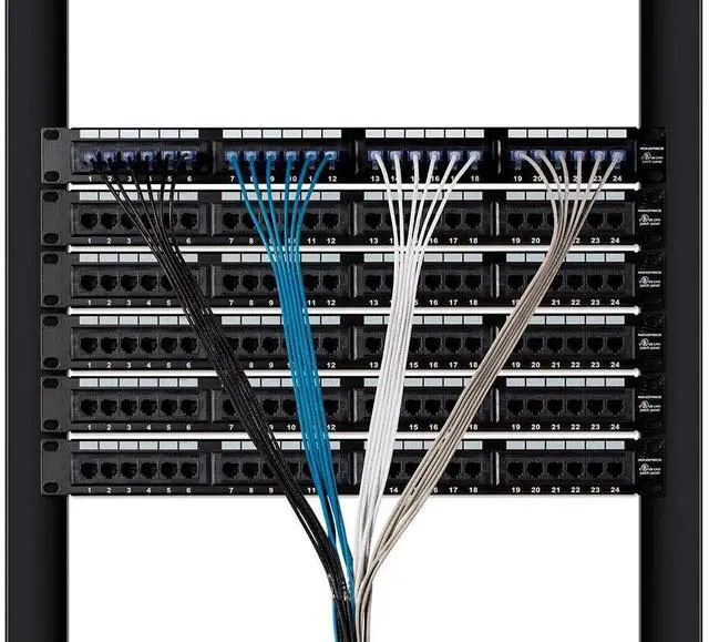 Alt view image 7 of 7 - Monoprice SlimRun Cat6A Ethernet Patch Cable - Network Internet Cord - RJ45, 550Mhz, UTP, Pure Bare Copper Wire, 10G, 30AWG, 3ft, Blue, 5-Pack