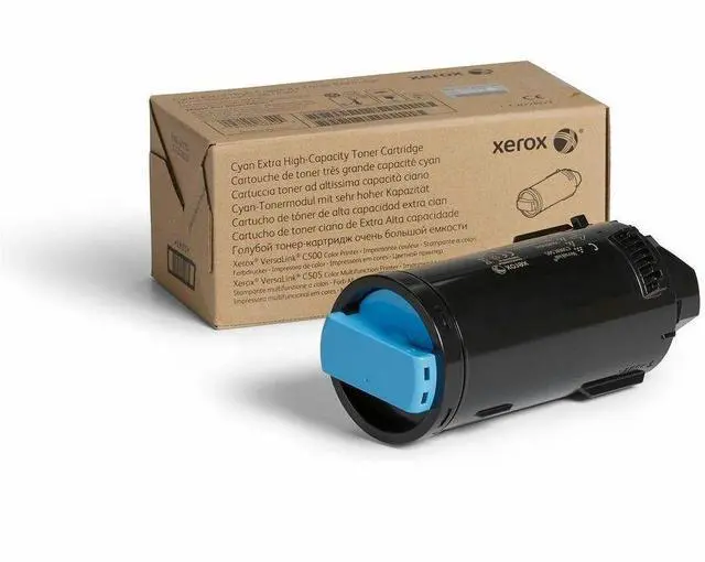 Alt view image 4 of 7 - Xerox - 106R04014 - Xerox Toner Cartridge - Cyan - TAA Compliant - LED - High Yield - 9000 Pages
