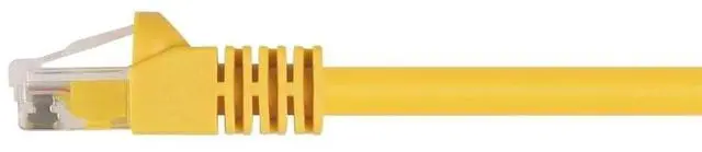 Alt view image 9 of 13 - Monoprice Cat6 Ethernet Patch Cable - Network Internet Cord - RJ45, Stranded, 550Mhz, UTP, Pure Bare Copper Wire, 24AWG, 10ft, Yellow