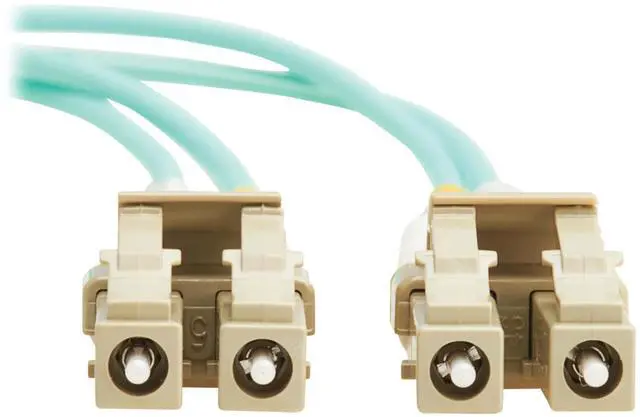 Alt view image 4 of 6 - Tripp Lite 0Gb/40Gb/100Gb Duplex Multimode 50/125 OM4 LSZH Fiber Patch Cable