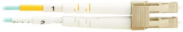 Alt view image 6 of 6 - Tripp Lite 0Gb/40Gb/100Gb Duplex Multimode 50/125 OM4 LSZH Fiber Patch Cable