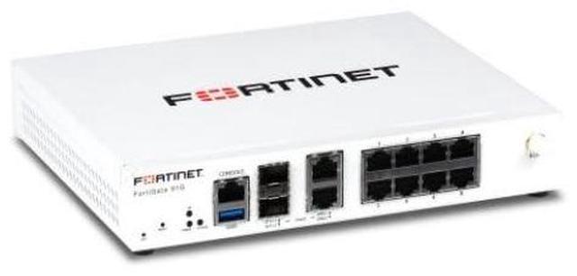 Alt view image 4 of 6 - Fortinet FortiGate FG-91G Network Security/Firewall Appliance - Content Security - 10 Port - 10GBase-X, 1000Base-X, 10GBase-T, 5GBase-T, 2.5GBase-T, 10/100/1000Base-T - 10 Gigabit Ethernet - 3.49 GB/s