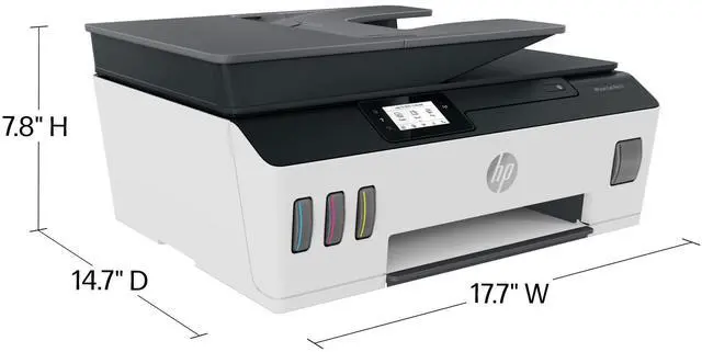 Alt view image 19 of 20 - HP Smart Tank Plus 651 Wireless All-in-One InkJet Printer, Color Mobile Print,