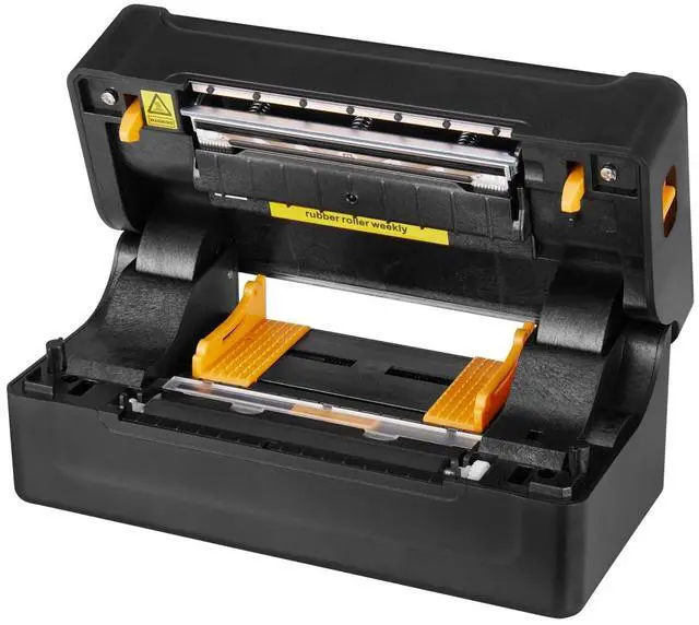 Alt view image 13 of 14 - Adesso NuPrint 400 USB Thermal Shipping Label Printer 4x6 Thermal Paper, Label Printing, 1D & 2D Barcode Printing, Easy Paper Loading, Auto Paper Recognition