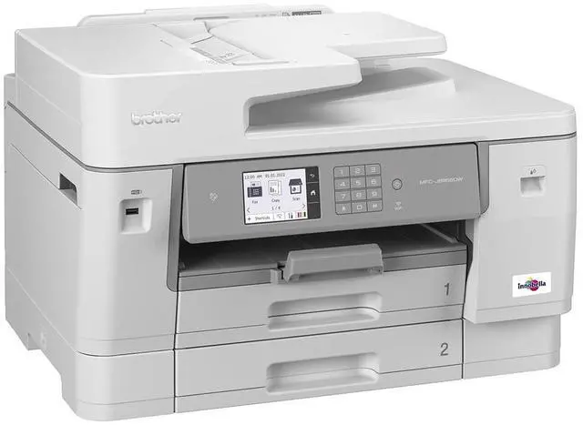 Alt view image 13 of 13 - Brother MFC-J6955DW INKvestment Tank All-in-One Color Inkjet Printer