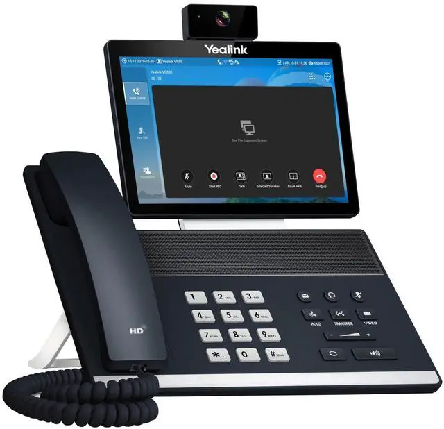 Alt view image 10 of 10 - Yealink VP59 Smart Video Teams Phone