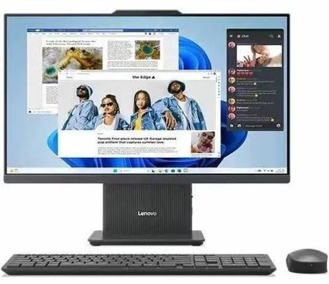 Alt view image 15 of 20 - Lenovo IdeaCentre 24IRH9 F0HN0010US All-in-One Computer - Intel Core i5 13th Gen i5-13420H - 8 GB - 256 GB SSD - 23.8" Full HD - Desktop - Luna Gray - Intel Chip - 1920 x 1080 - Windows 11 Home -