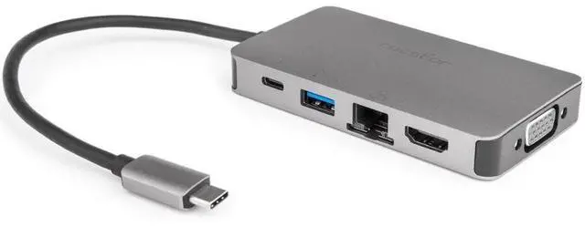Main image of Rocstor Premium USB-C Multiport Adapter + PD Charging