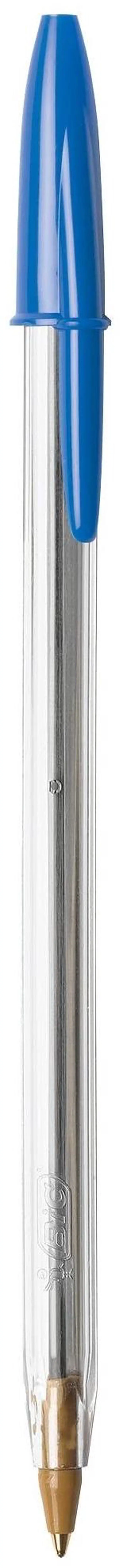 Alt view image 2 of 5 - BIC Cristal Xtra Smooth Ballpoint Pen Stick Medium Blue 500/Pack MS500E-BLU