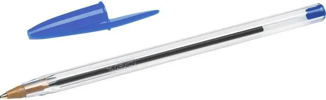 Alt view image 4 of 5 - BIC Cristal Xtra Smooth Ballpoint Pen Stick Medium Blue 500/Pack MS500E-BLU