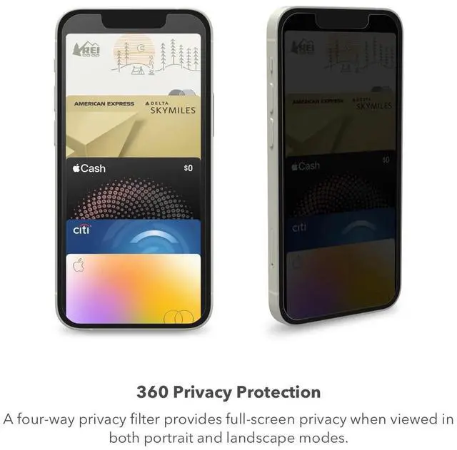 Alt view image 3 of 7 - invisibleSHIELD Glass Elite Privacy 360