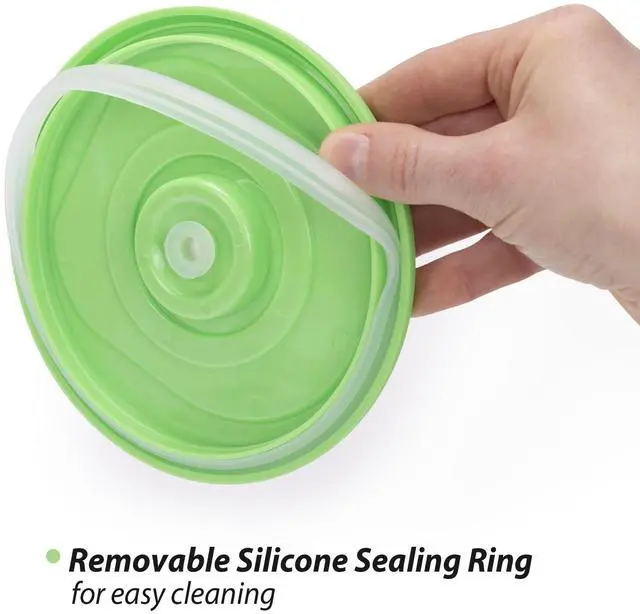 Alt view image 4 of 4 - Presto 09512 FreshDaddy 3-Piece Vacuum Seal Container Set