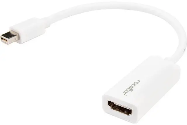 Alt view image 9 of 12 - Rocstor Mini-DisplayPort to HDMI Active Adapter