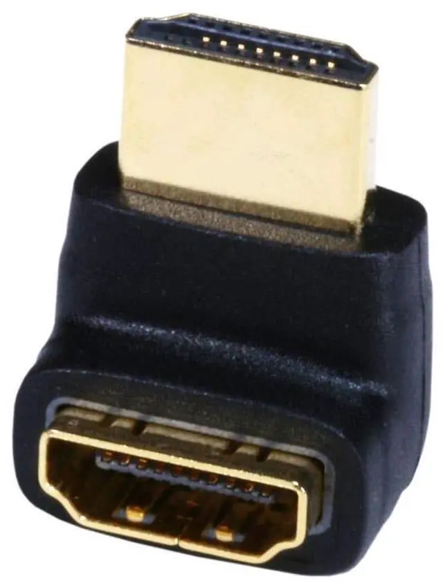 Alt view image 14 of 14 - Monoprice HDMI Port Saver (Male to Female) | 270 Degree