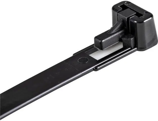 Alt view image 7 of 7 - StarTech 6" Reusable Cable Ties Medium Network Cable Wraps Black 100pk