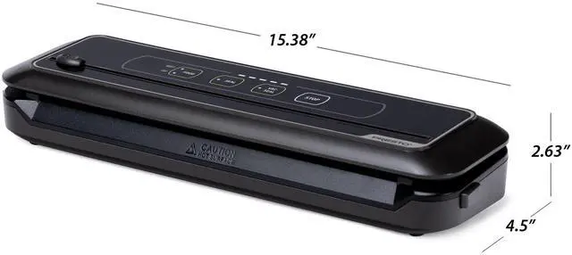 Alt view image 6 of 8 - Presto Fresh Daddy Compact Vacuum Sealer with Bag Cutter 05621