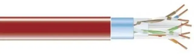 Alt view image 3 of 6 - Black Box 1000ft Cat6 400-MHz Shielded Bare Wire Bulk Cable Red EVNSL0606A1000
