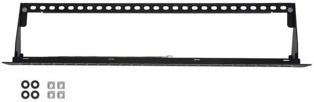 Alt view image 5 of 13 - Monoprice 24-Port 1U Blank Keystone Shielded Network Patch Panel T568A/B