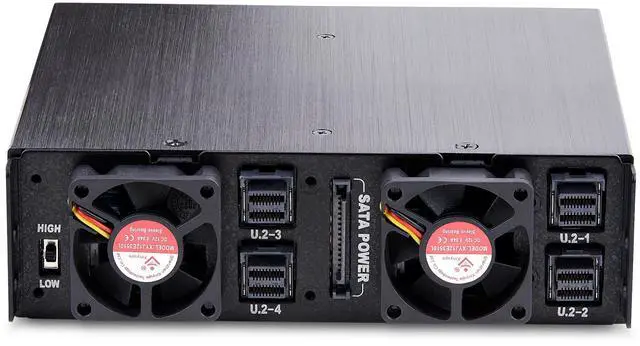Alt view image 7 of 8 - StarTech 4-Bay Backplane for 2.5" U.2 (SFF-8639) HDD/SSDs 4U2525-SAS-BACKPLANE