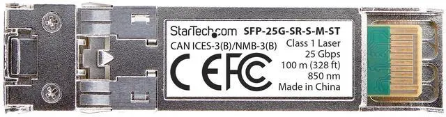 Alt view image 11 of 14 - StarTech MSA-Compliant SFP-25G-SR-S SFP28 Module SFP-25G-SR-S-M-ST