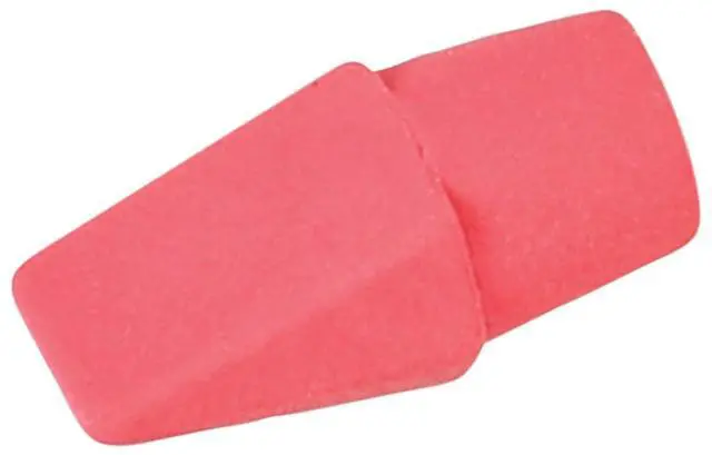 Alt view image 4 of 4 - Wedge Pencil Cap Erasers, Pink, Pack of 144