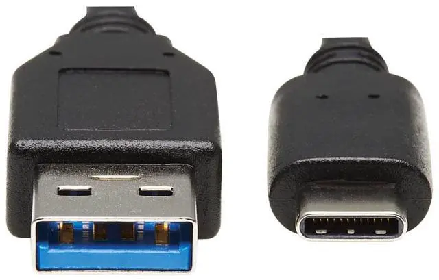Alt view image 12 of 14 - Tripp Lite USB C to USB-A Cable USB Type C 3.1 Gen 1 5 Gbps M/M 20in U42820N