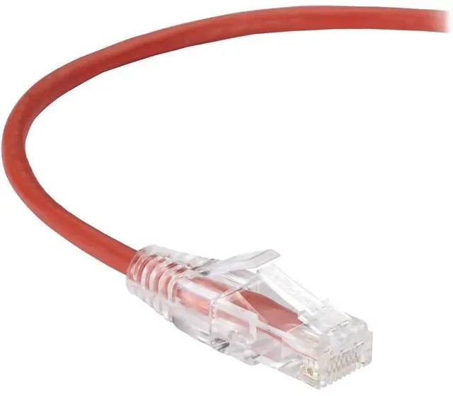 Alt view image 9 of 12 - Black Box CAT6A UTP Slim-Net Patch Cable, 28AWG, 500-MHz, PVC