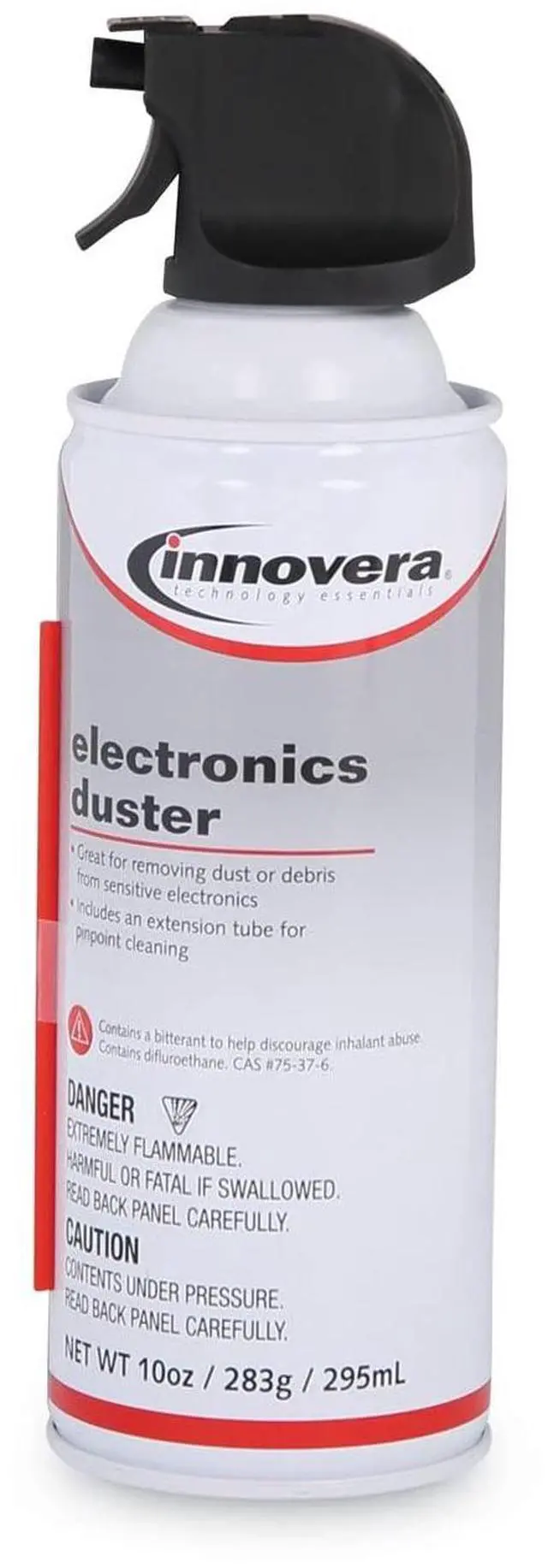 Alt view image 7 of 8 - Compressed Air Duster Cleaner, 10 oz Can, 6/Pack 10016