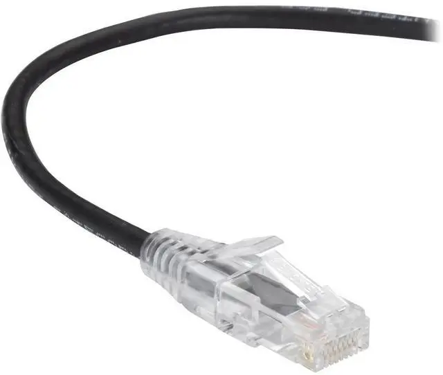 Alt view image 6 of 9 - BLACK BOX C6APC28-BK-20 CAT6A 500-MHZ STRANDED ETHERNET PATCH CABLE - UNSHIELDED (UTP), CM PVC, SNAGLESS