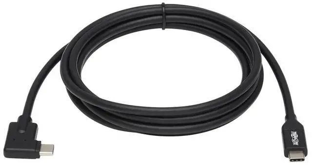 Alt view image 17 of 20 - USB C Cable USB 3.2 Gen 1 Right-Angle 60W PD Charging M/M 2M