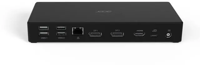 Alt view image 9 of 10 - Acer Chromebook USB Type-C Dock M501