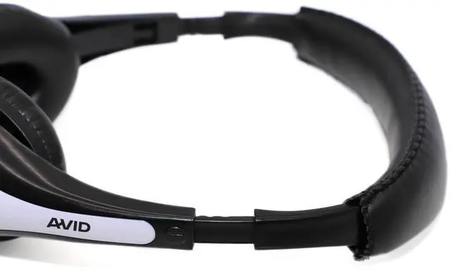 Alt view image 6 of 8 - AVID Products AE-35 Binaural On-Ear USB-C Wired Headphones White 2AE35WUSB