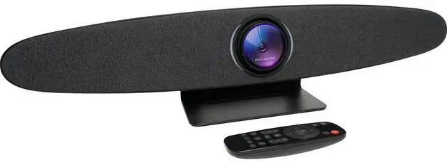 Alt view image 14 of 16 - ROCWARE RC10 Video Conferencing Camera - USB 3.0 Type C - 4K - 3840 x 2160 Video - CMOS Sensor - 121° Angle - Wall - 5x Digital Zoom - Microphone - Wireless LAN - TV - PTZ, Plug & Play, Bu