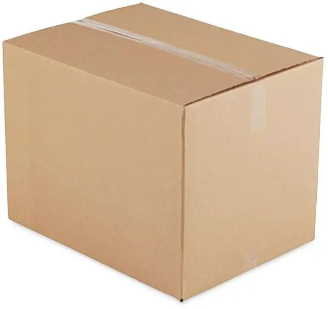 Alt view image 5 of 5 - Universal Cubed Fixed-Depth Corrugated Shipping Boxes Brown Kraft 25 698241
