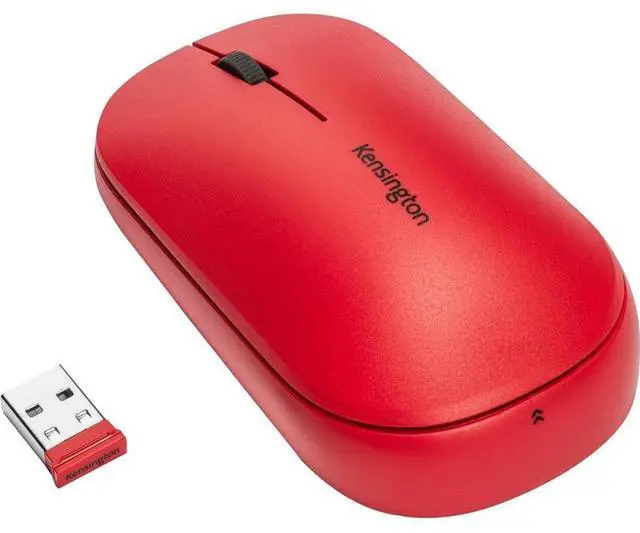 Alt view image 2 of 20 - KENSINGTON COMPUTER K75352WW SURETRACKDUAL WIRELESS MOUSE - RED
