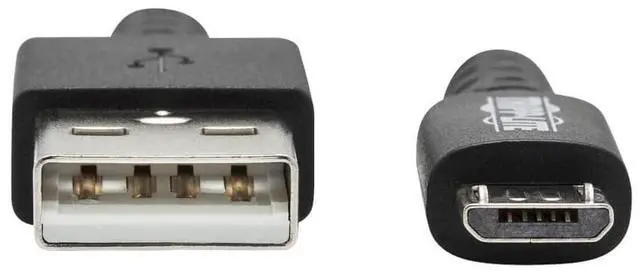 Alt view image 11 of 13 - Tripp Lite U050-006-GY-MAX Heavy-Duty USB-A to USB Micro-B Cable - M/M, USB 2.0, UHMWPE and Aramid Fibers, Gray, 6 ft. (1.8 m)