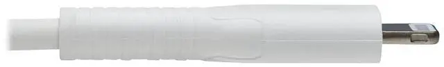 Alt view image 15 of 16 - Tripp Lite Safe-IT M102AB-02M-WH Lightning-USB-C Data Transfer Cable